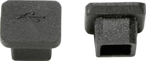 PB Fastener CP-USB-B USB-Schutzkappe Silikon Schwarz