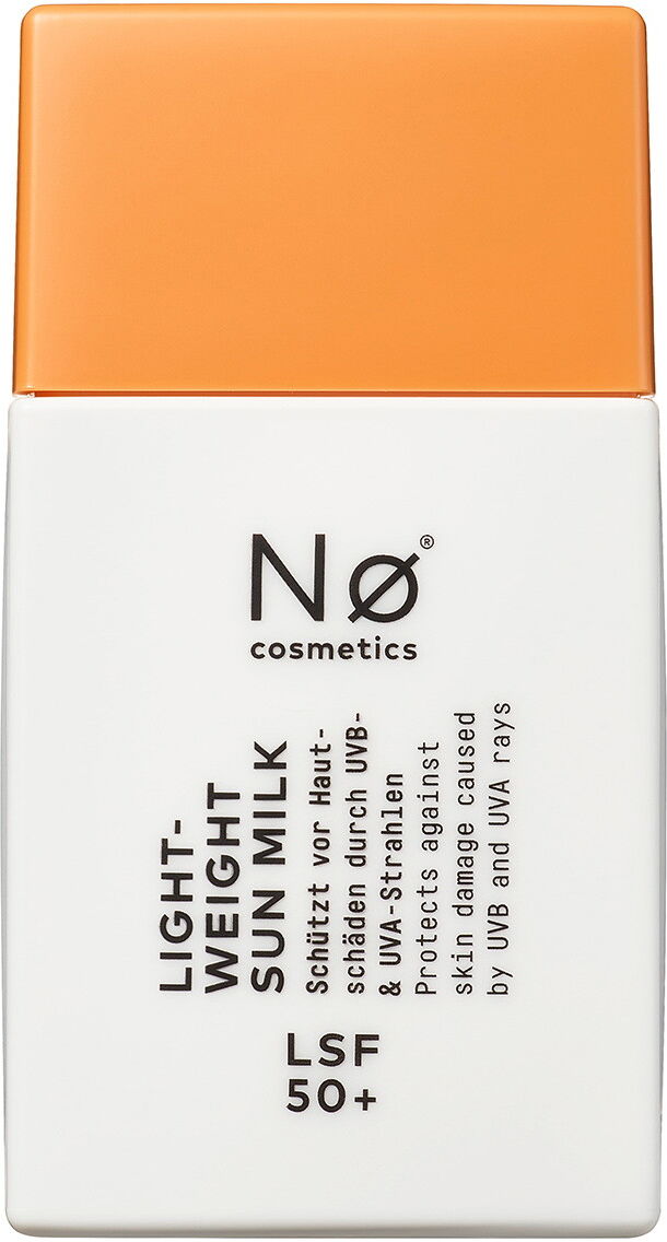 Nø Cosmetics protect tøday Light-Weight Sun Milk LSF 50+