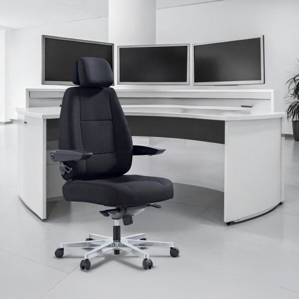 Lomax 24/7 Kontorstol I Camira Flax Stof