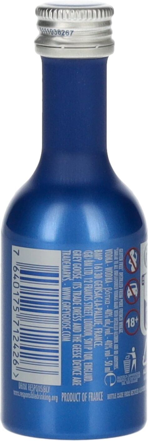Grey Goose Vodka 40% Vol. 0,05l Alu