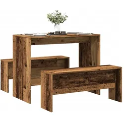 vidaXL, Essgruppe, Qupenella (Holz)
