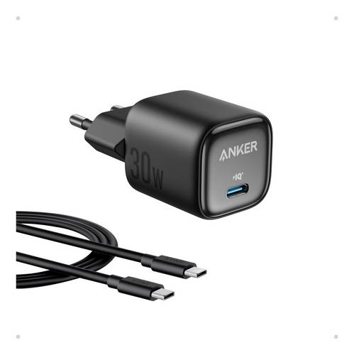 Anker Charger Zolo 30W 1C black Ladeadapter 30W Fast Charge Schwarz Innenbereich GaN