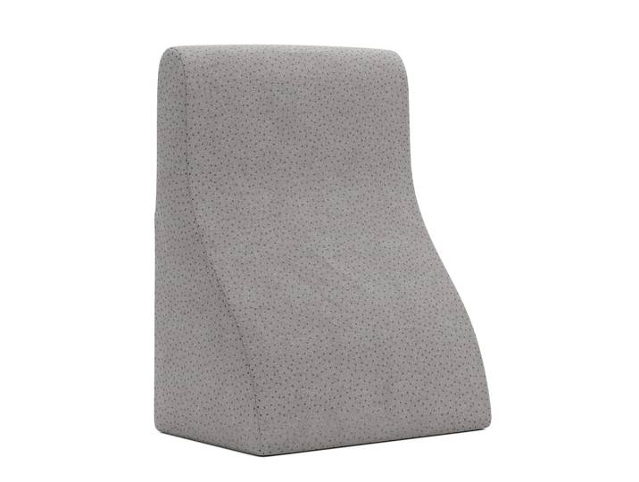 Keilkissen 63 x 32 x 46 cm grau