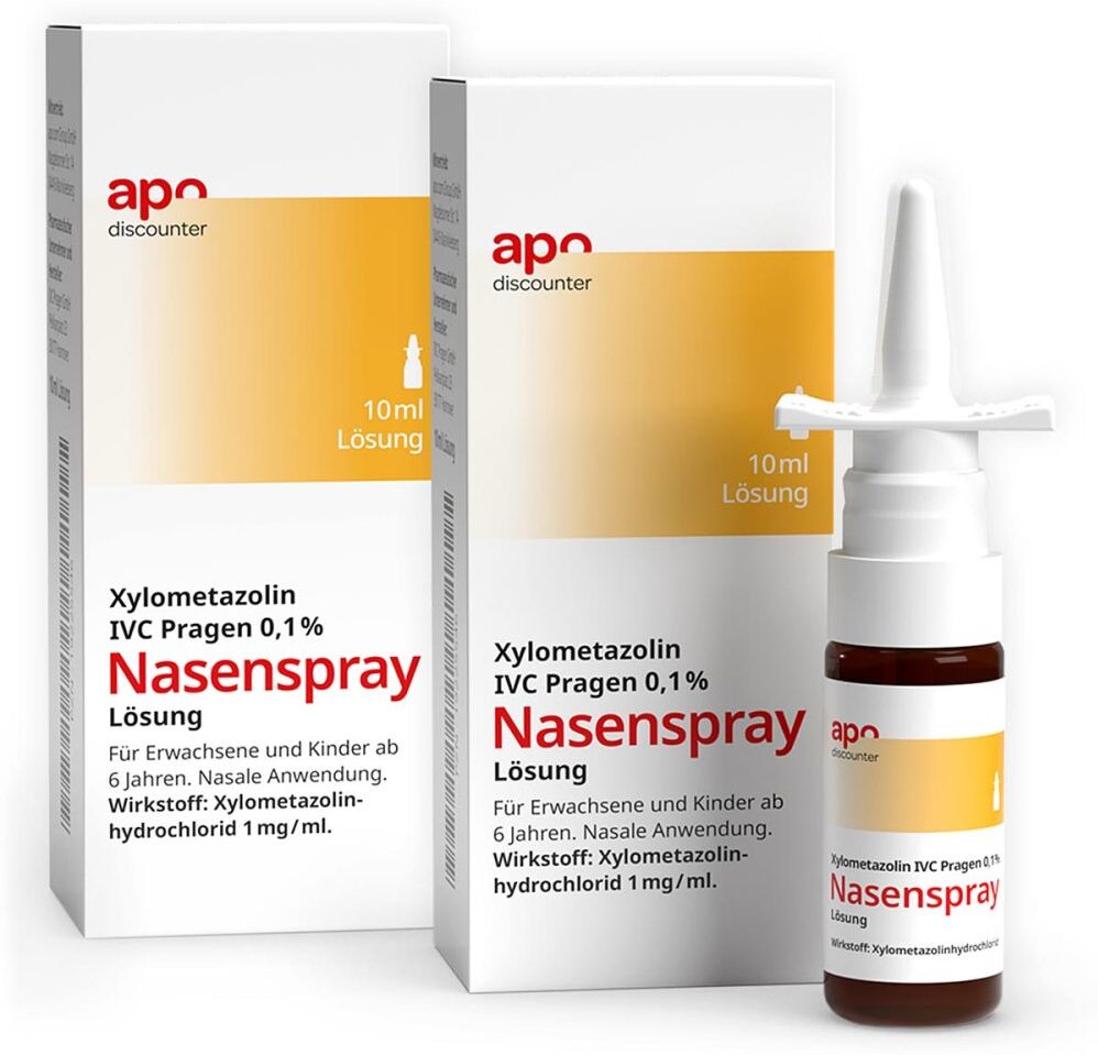 Nasenspray Xylometazolin 0,1 % Lösung von apodiscounter