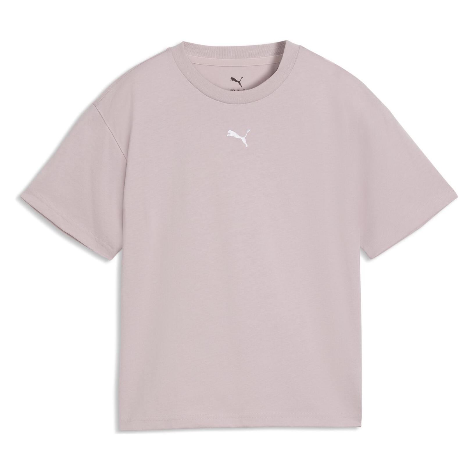 Puma ESS Centered Cat Logo Boxy Tee G (128) (685131)