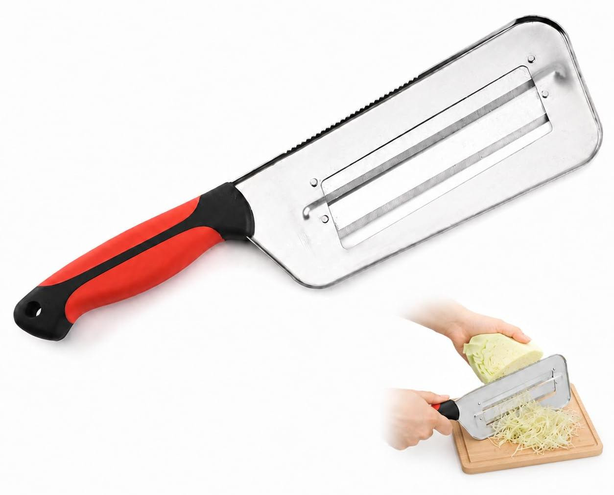Dripio Groentesnijder Mandoline Rood, 32,5 cm