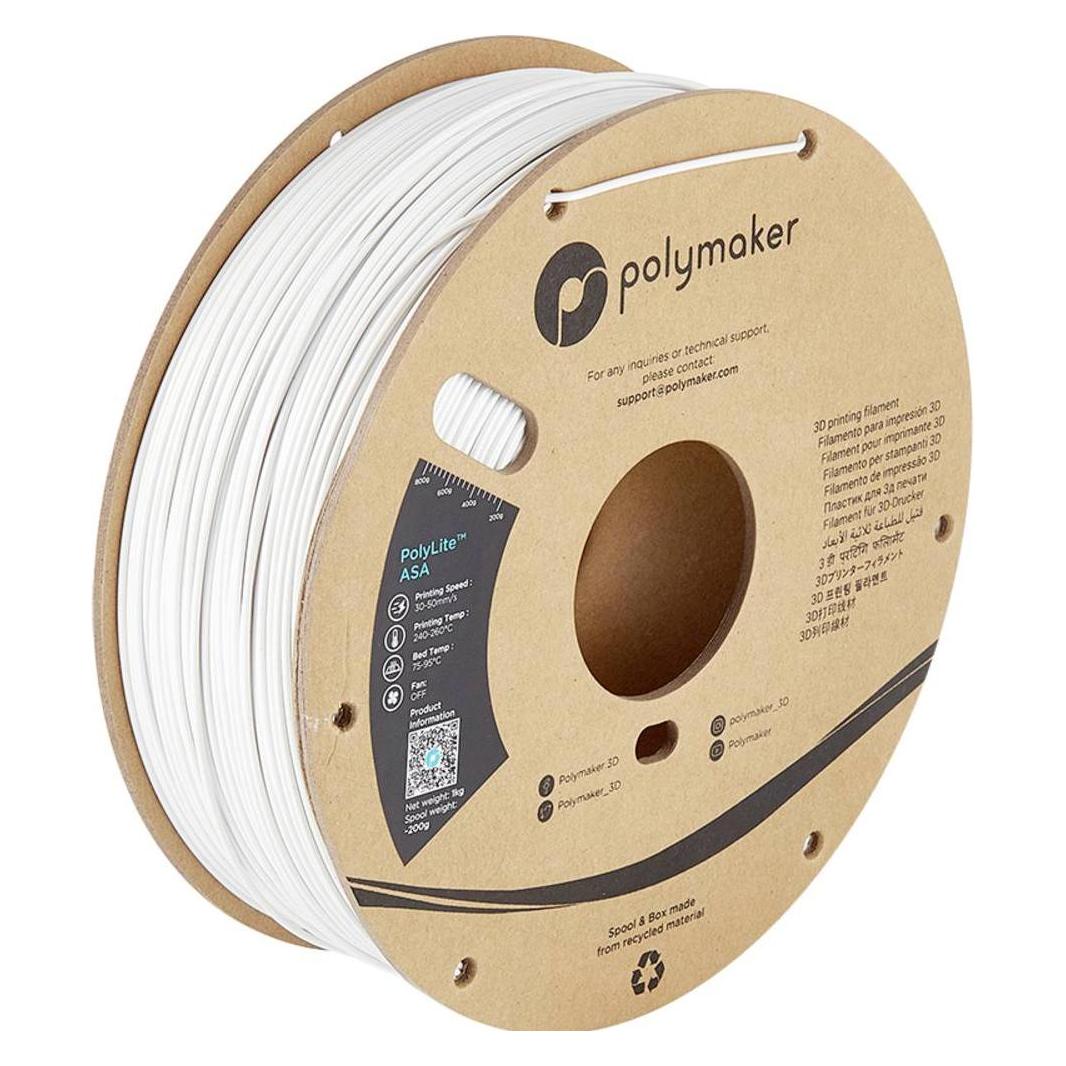 Polymaker PF01011 PolyLite Filament ASA UV-beständig, witterungsbeständig, hitze (ASA, 1000 g, 2.85 mm) (PF01011)