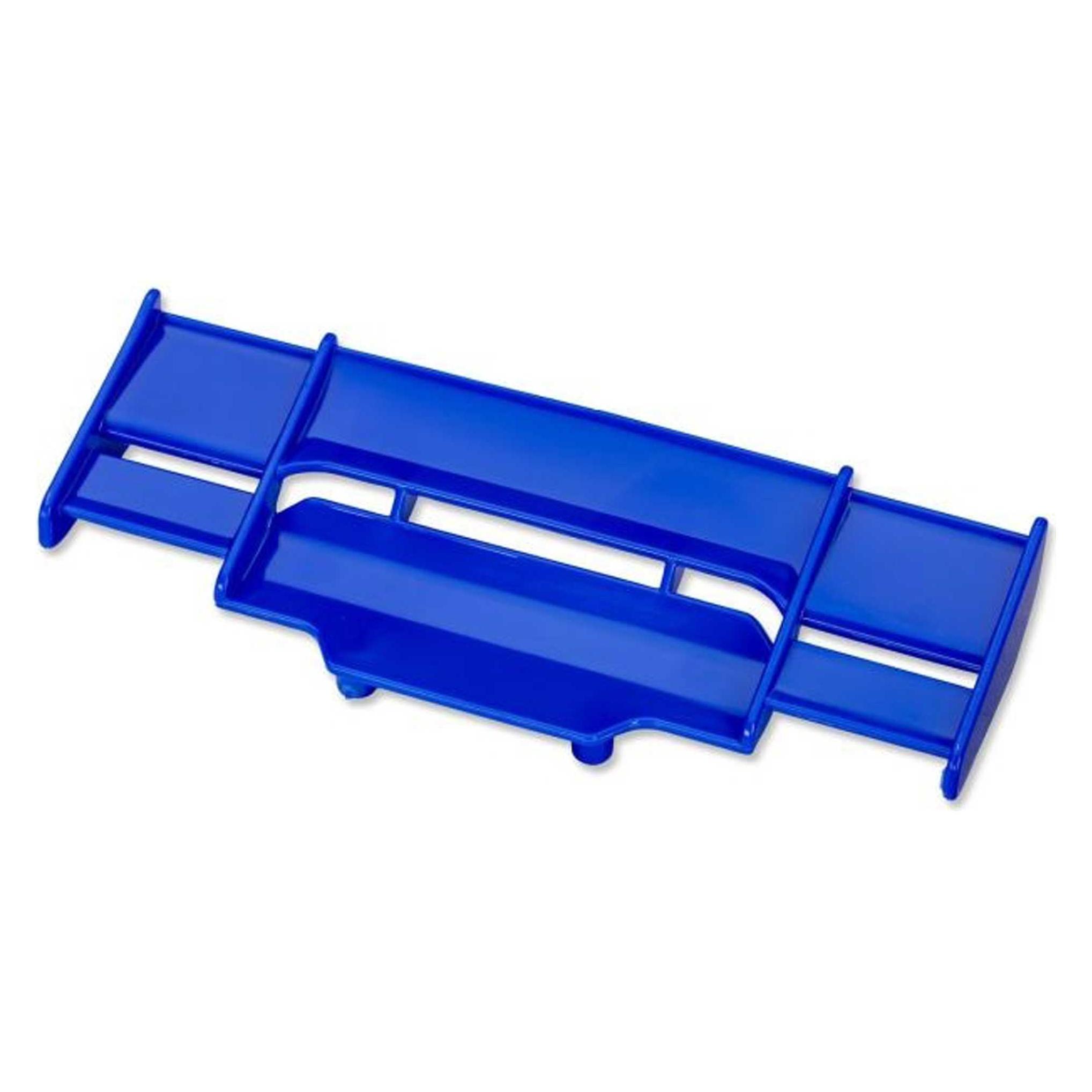 Traxxas Flügel hinten mit Schrauben blau Rustler 2WD (TRX6721-BLUE)