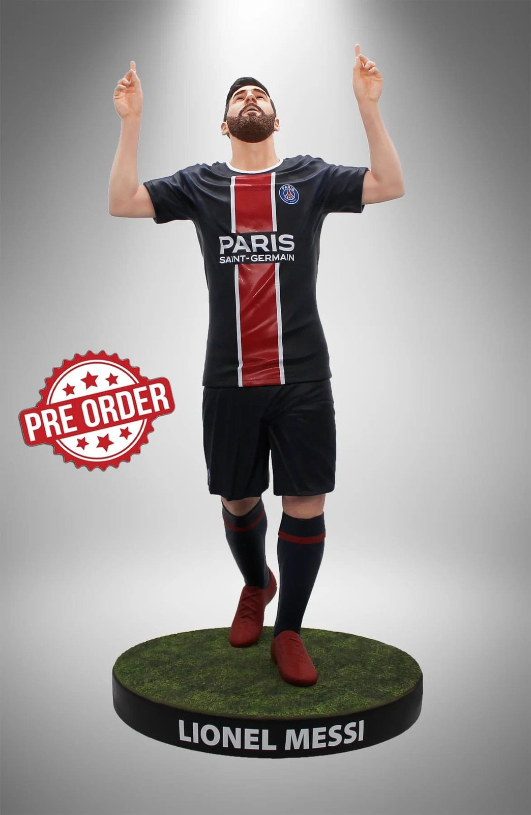 Creative Toys Company Lionel Messi Resinbeeld Paris Saint-Germain - 60 cm