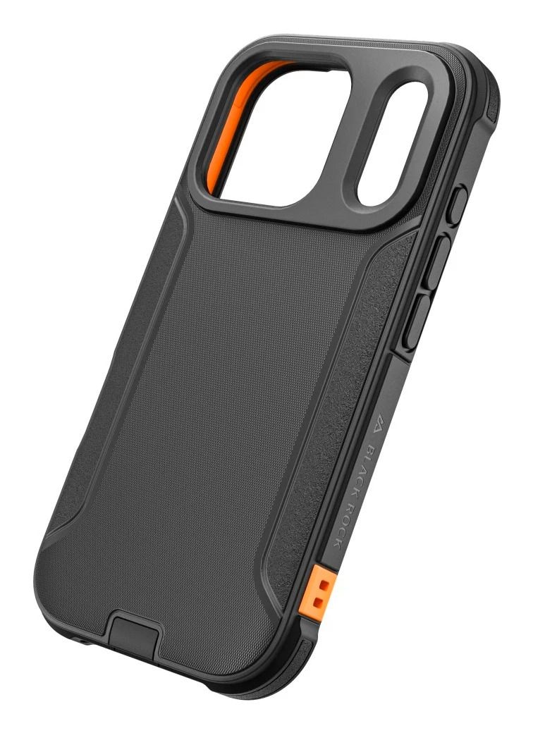 BlackRock 016047 Ultra Robust Cover für Apple iPhone 17 Pro (Schwarz) 00016047
