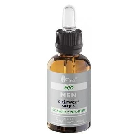 AVA Laboratorium Eco Men Nourishing Skin Oil With Stubble Anti-Aging 30Ml (30 ml) (5906323005164)