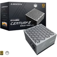 CENTURY II 1050, PC-Netzteil silber, 1x 12-Pin High Power GPU, 6x PCIe, Kabelmanagement, 1050 Watt