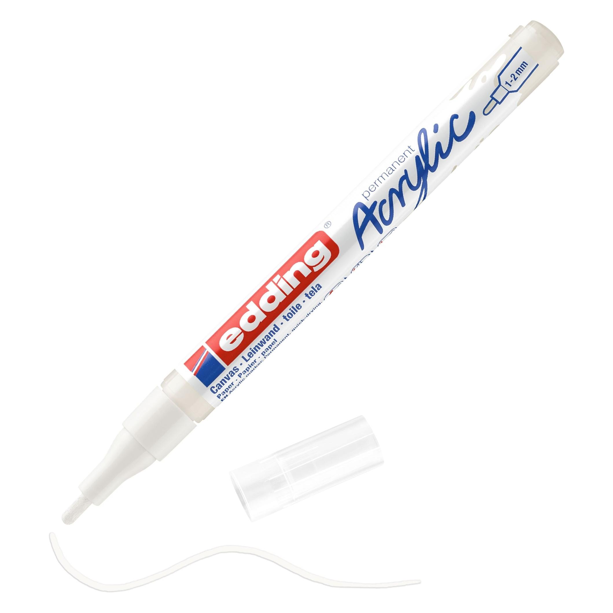 Edding Acrylmarker E-5300 Feinverkehrswit | 10 Stück (10x) (4-5300922)