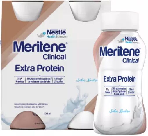 Meritene Nestlé  Clinical Extra Proteína Neutra 4x200ml