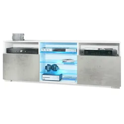 LOWBOARD Granada Front in Beton Oxid Optik