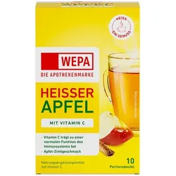WEPA heißer Apfel+Vitamin C Pulver 100 g