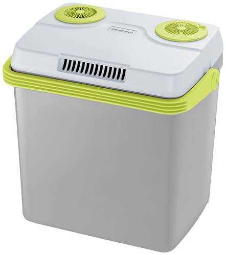 Severin 2925 Kühlbox EEK: E (A - G) Thermoelektrisch 5 V, 12 V, 230 V Grau, Grün, Weiß 25 l