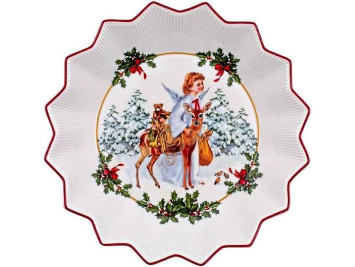 Villeroy & Boch Schale 3637 - Toy´s Fantasy - Christkind, 24 x 24 x 4,5 cm, (1-tlg)