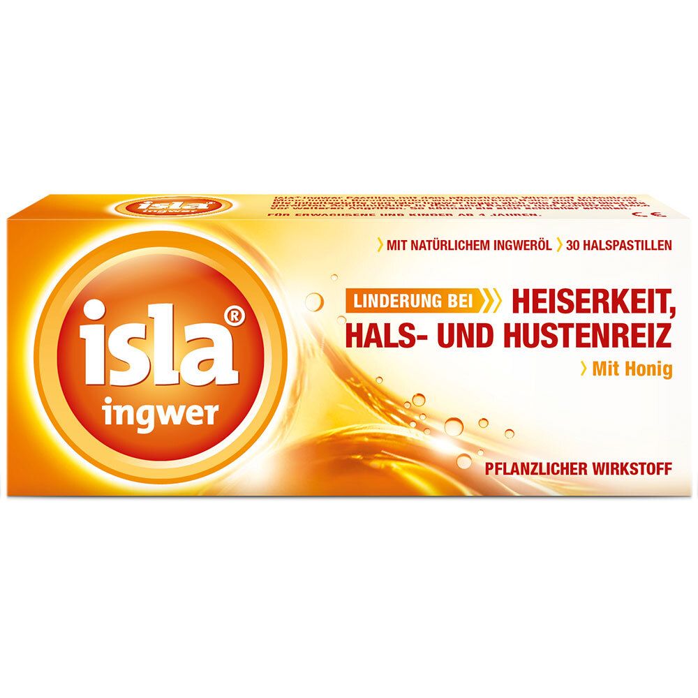 Isla Ingwer Pastillen 30 St