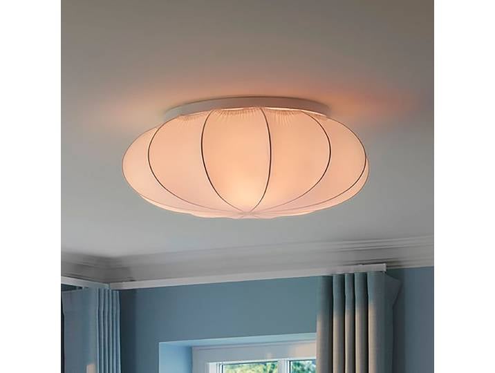 Plafonnier Aeron 60 x 24 x 60cm Blanc Coton E27