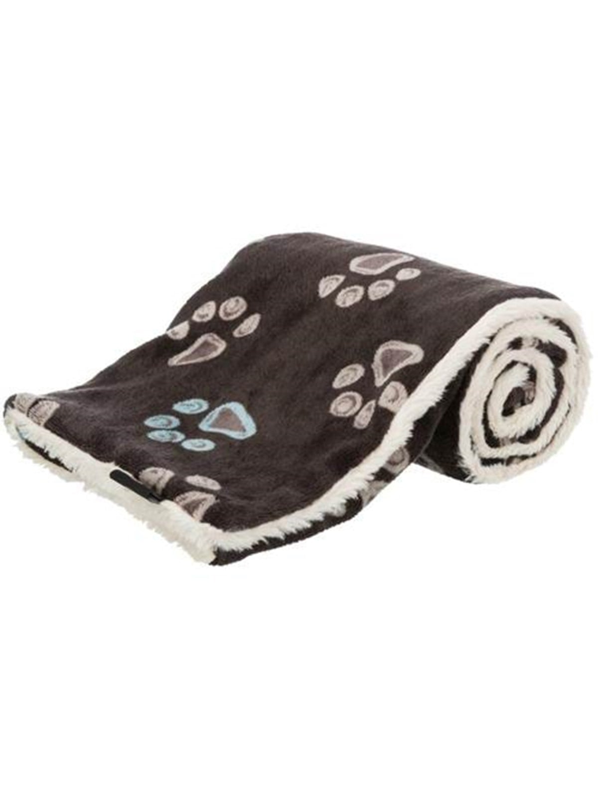 Trixie Jimmy blanket soft plush 100 × 70 cm taupe/beige