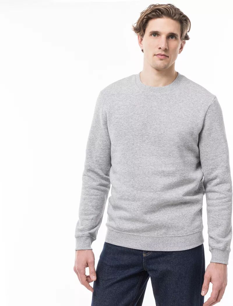 Manor Man - Sweatshirt, für Herren, Grau, Größe S
