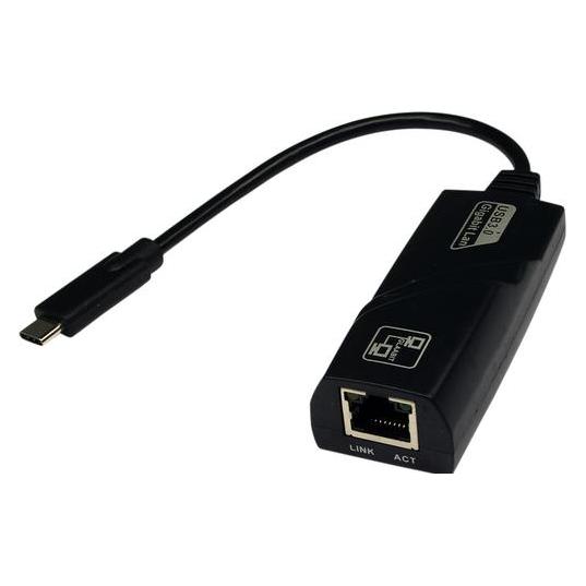 Exsys EX-1318, 1x USB 3.0 HUB Ethernet Adap (USB-C, USB-C 3.2 Gen 1, RJ45 (1x)) (EX-1318)