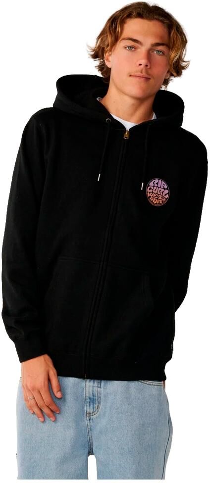 Rip Curl  - Wettie Passage Icon Zip Thrungh Black - S - Sweat