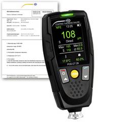 PCE Instruments PCE-CT 29-ICA SSPC Schichtdickenmessgerät inkl. ISO-Kalibrierzertifikat bis 2000 µm Fe & NFe Software