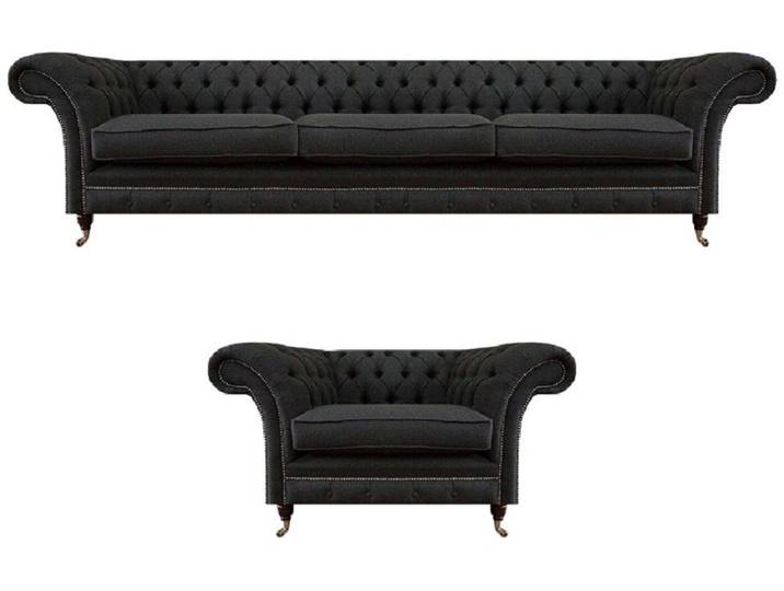 Xlmoebel Chesterfield-Sofa Elegantes Chesterfield-Sofa in hochwertiger Verarbeitung, Hergestellt in Europa