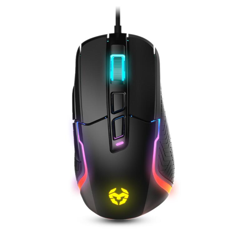 Krom Gaming KROM KICK RGB Advanced Gaming Maus schwarz NXKROMKICK