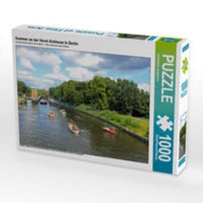 CALVENDO Puzzle Sommer an der Havel-Schleuse in Berlin 1000 Teile Lege-Größe 64 x 48 cm Foto-Puzzle Bild von Konstanze Junghanns