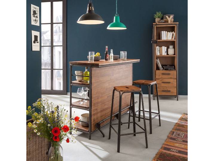Barhocker Atelier 2er-Set 40 x 70 x 40cm 2er Set