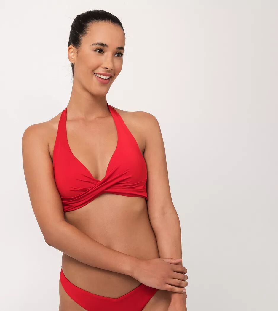 Manor Woman - Bikini-Top,wattiert, für Damen, Rot, Größe 80A
