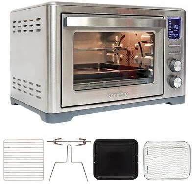 Kenmore 11-in-1 Digital Air Fryer Convection Toaster Oven Rotisserie