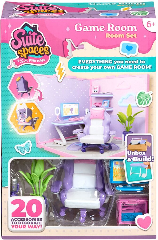 Bizak Juego educativo Mini estancias modulares Suite Spaces diseña tu sala gamer .