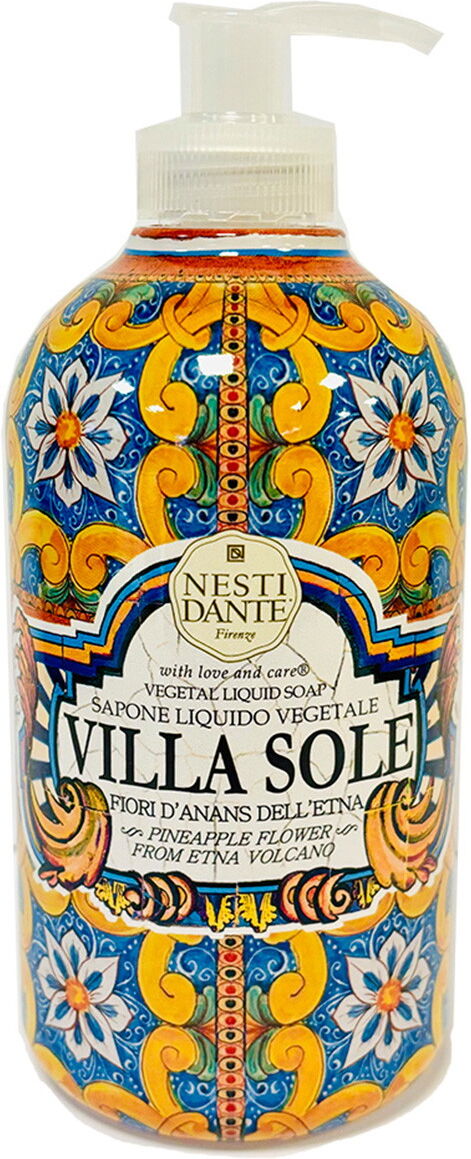500ml Nesti Dante Villa Sole Fiori D´Ananas Dell´Etna Liquid Soap