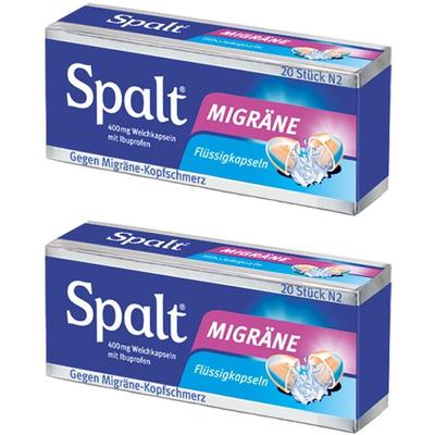 Spalt Migräne Weichkapseln 2x 2x20 St