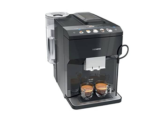 Siemens TP503R09 Superautomatische Espressomaschine, EQ.500 Classic, Schwarz, 1500 W, 1,7 Liter, Kunststoff (Menüsprache nicht auf Deutsch)