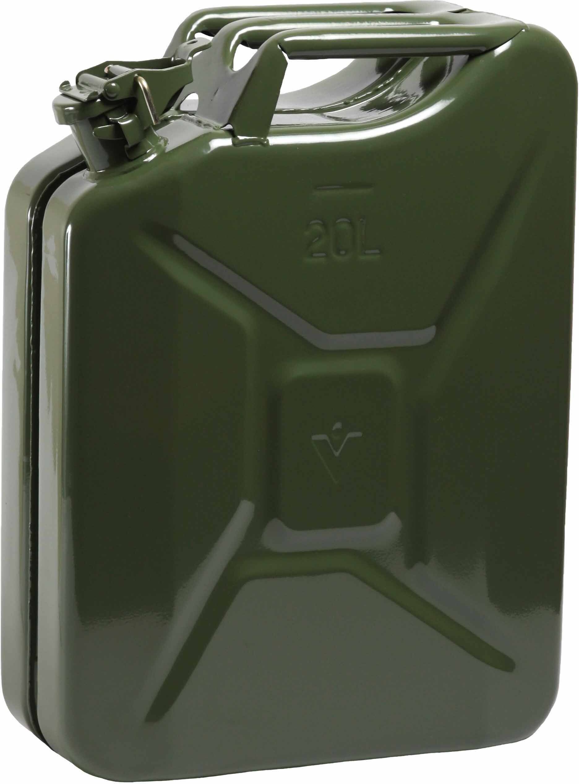 HP Autozubehör Kanister Kraftstoff 20l Stahlblech-Kanister Un Grün 10120