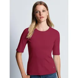 Rundhals-Shirt Modell Velvet Bogner rot, 38