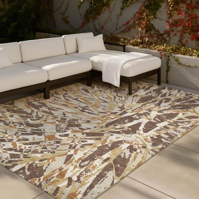 Addison Rugs Machine Washable Indoor/ Outdoor Modern Lamar Chantille Rug