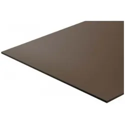RS PRO, Möbelausstattung, SRBP Kunststoffplatte, Braun, 6mm x 297mm x 420mm bis +90°C, Voll