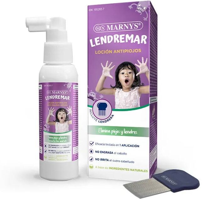 Marnys LENDREMAR ELIMINA PIOJOS Y LIENDRES 100ml