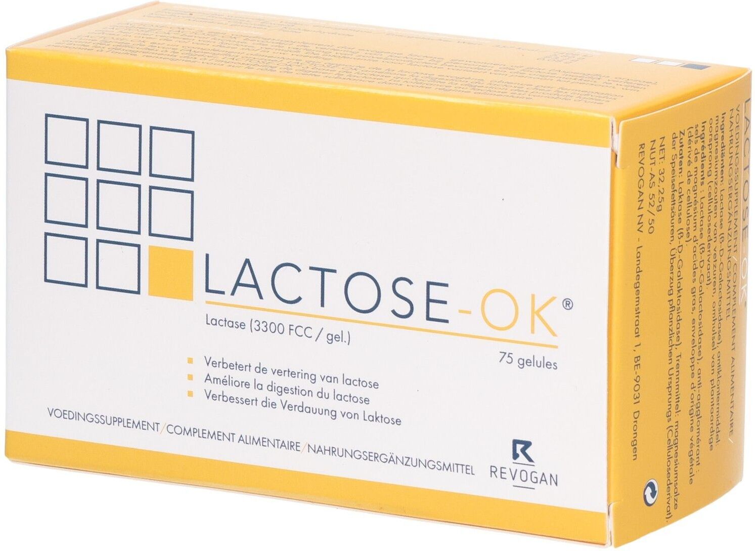 REVOGAN Lactose 75 St Kapseln