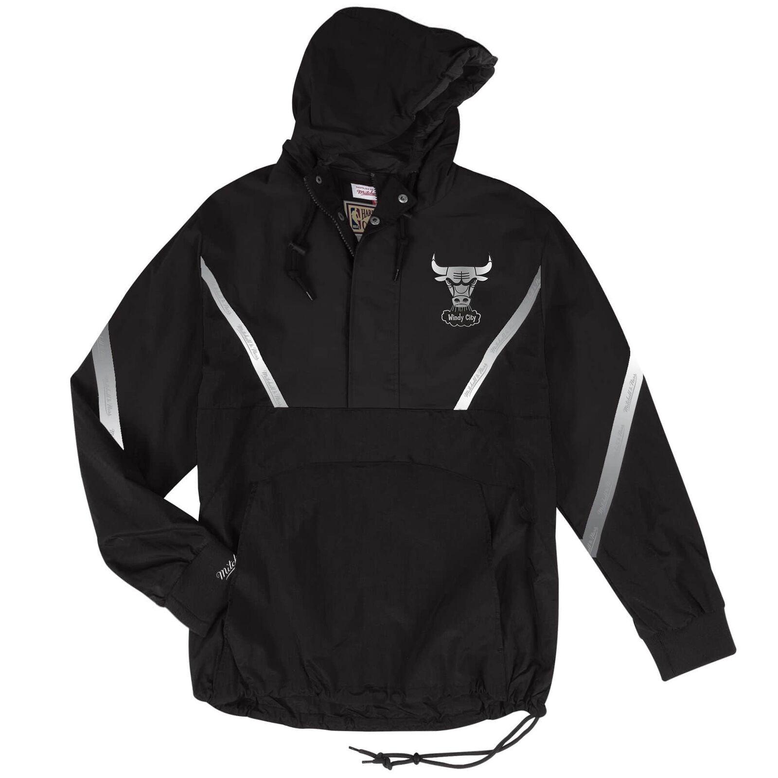 Mitchell & Ness Chicago Bulls Windy City Reflecterende Heren Anorak Jas