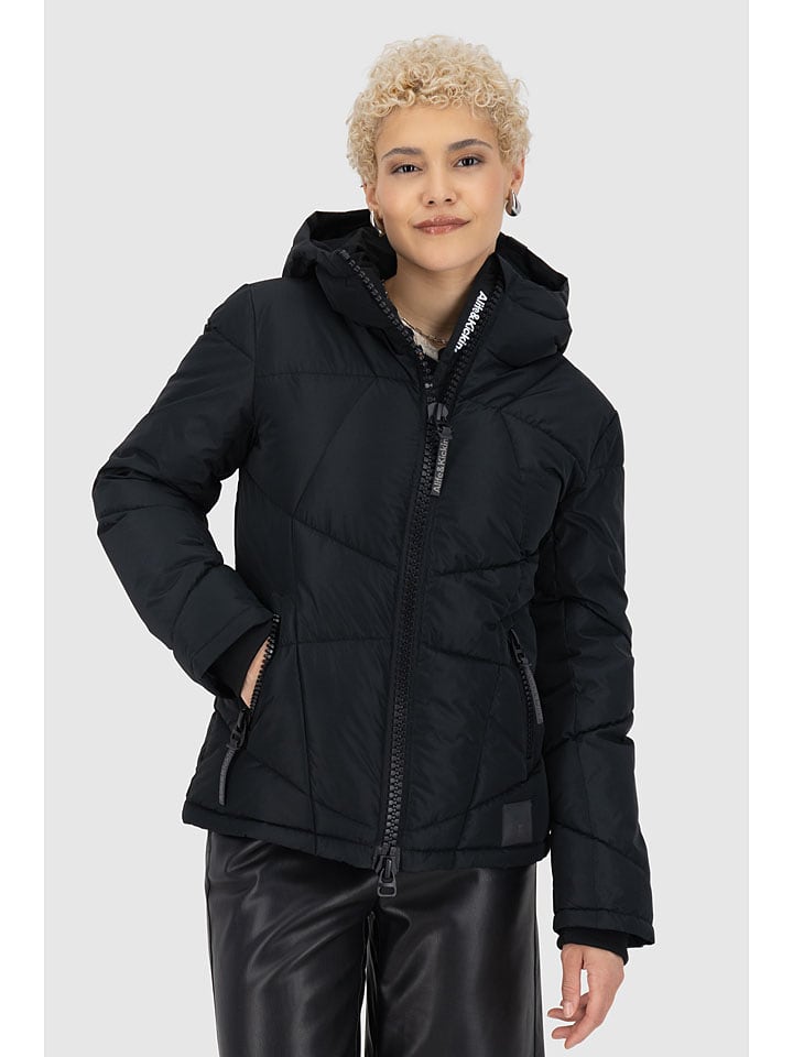 alife and kickin Winterjacke "KasandraAK" in Schwarz - S