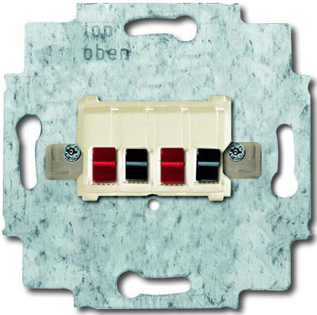 Busch-Jaeger Boîte de raccordement haut-parleur 2x, blanc 0248/02-101 (2CKA000230A0402)