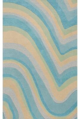 Porch & Den Schefflin Hand-tufted Wool Ocean Rug