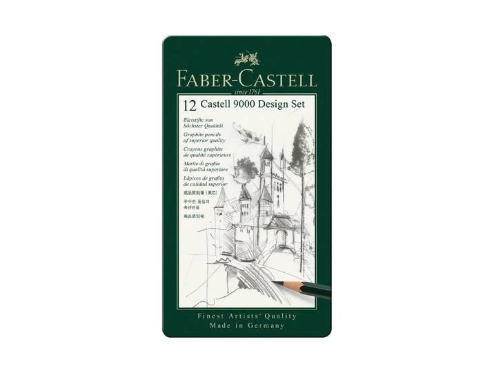 Faber-Castell 9000 Bleistift 12 Stück